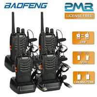 Walkie Talkies - Pack 4 x Rádios + Acessórios - NOVOS