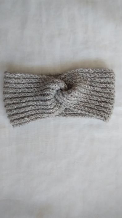 Opaska na zimę, ciepła opaska na głowę, handmade, rękodzieło, unikat