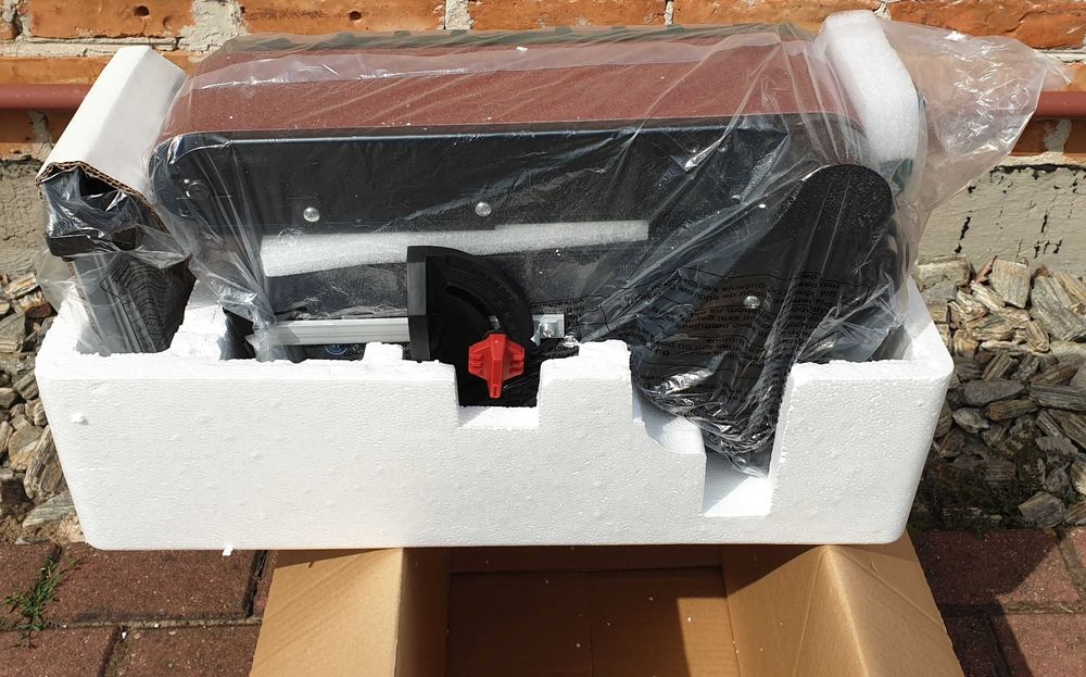 PARKSIDE® Szlifierka taśmowo-talerzowa stołowa PBTS 370 B2, 370 W NOWA