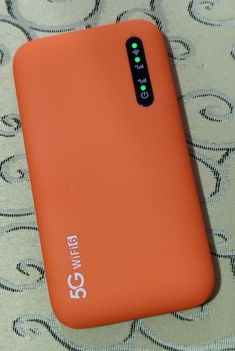 Мобільний MiFi 5G роутер, Wi-Fi 6, для смартфонів і ноутбуків