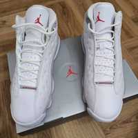 Nowe orginalne Buty  Air Jordan 13 Retro
 White/True Red-Wolf Grey