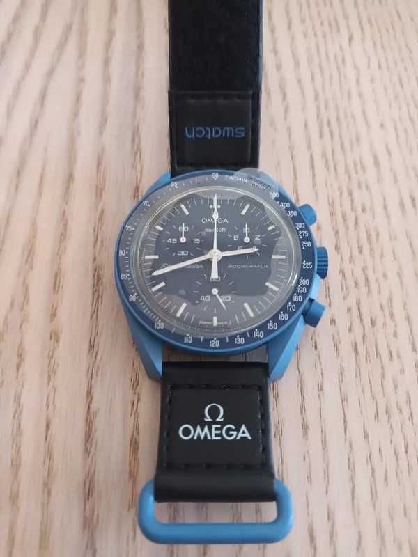 Omega x Swatch - Mission to Neptune - Moonswatch - SO33N100