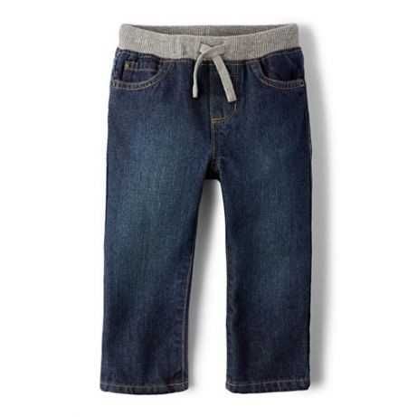 Childrens place джинсы-скинни на поясе-резинке, 5т,новые