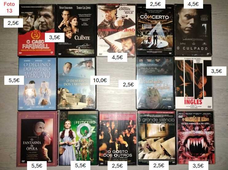 Coleção Filmes DVD com Vários Preços - Parte 5