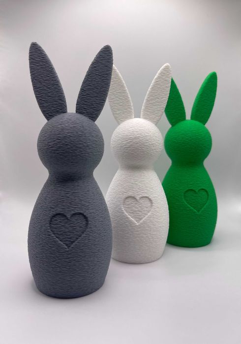 Figurki królików, ozdoba dekoracja wielkanoc