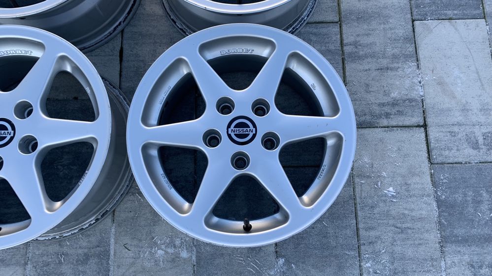 Felgi aluminiowe Borbet do Nissan 5x114,3 15 cali