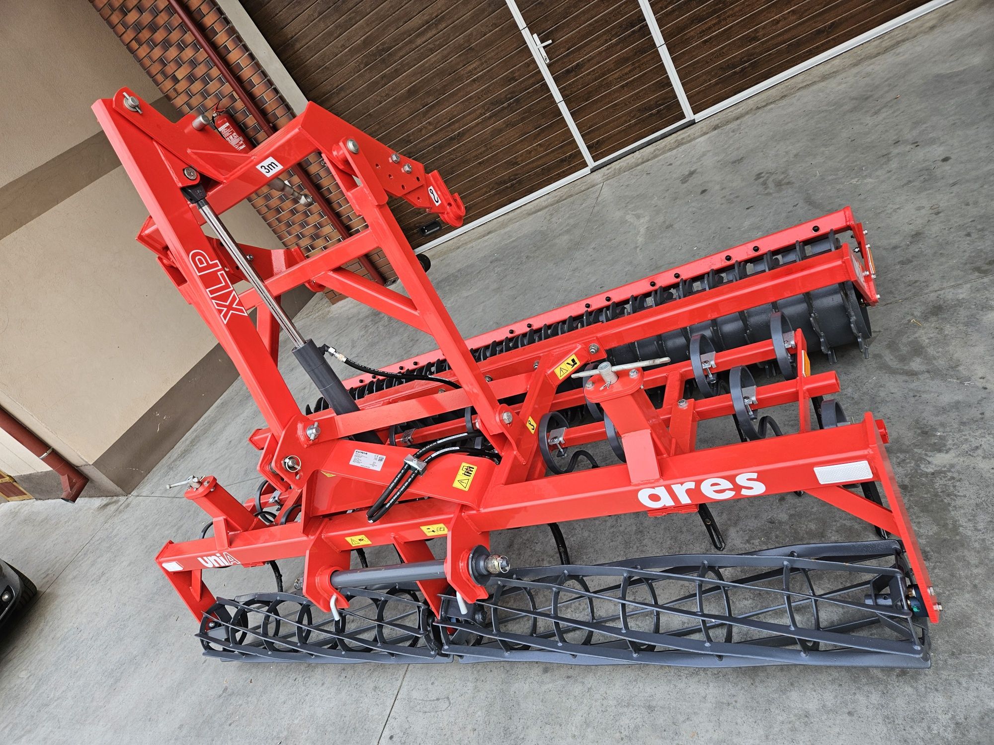 Agregat uprawowo siewny Unia Ares Xlp nie Agro Masz Grano rolmako lift