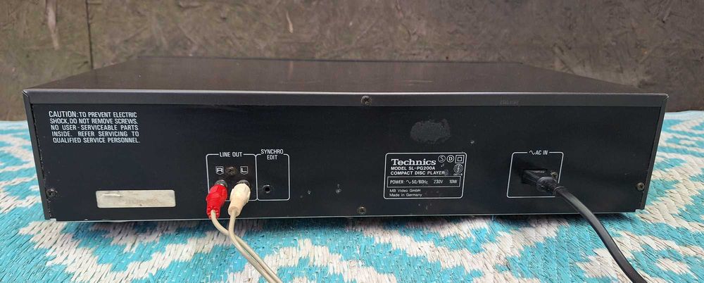 Sprawny Odtwarzacz CD m-ki Technics SL-PG200A WYSYŁAM Olx