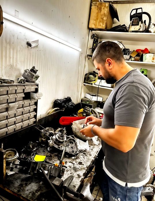 Ремонт зарядных станций Экофло, генераторов и бензотехники в Одессе