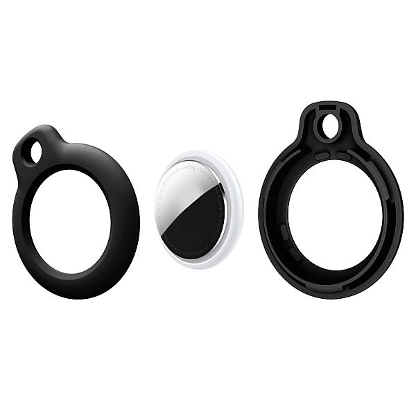 Tech-Protect Rough 4-Pack Apple Airtag 1 / 2 Black