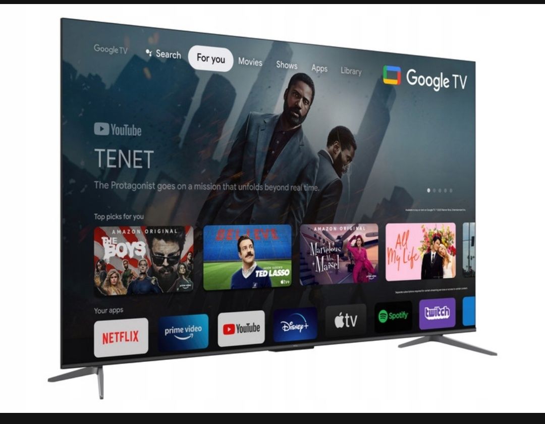 Telewizor TCL 65cali QLED 4K GW do 10.2025 JAK NOWY