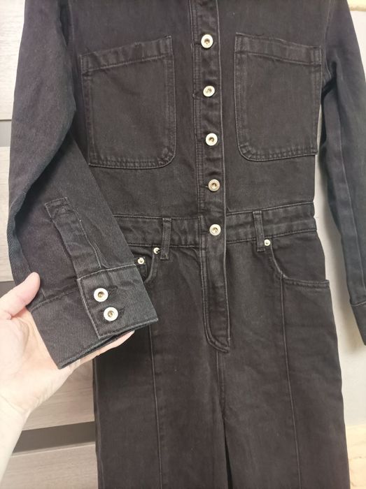 Джинсовий комбінезон Zara Xs,S