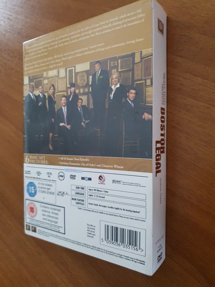 Boston Legal - Temporada 3 (DVD)