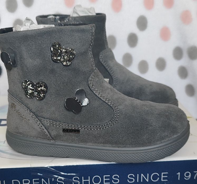 Primigi 27 nowe botki trzewiki przejściowe jesienne skóra gore-tex