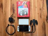 Nintendo Switch OLED 64 GB biały stan idealny, oryginalne opakowanie