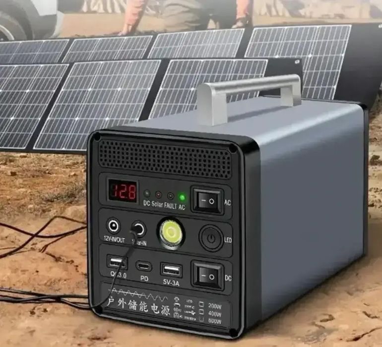 Зарядна станція портативна 400W 20A электростанция power bank инвертор