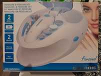 GRUNDIG zestaw do manicure i pedicure ,suszenie i spa.