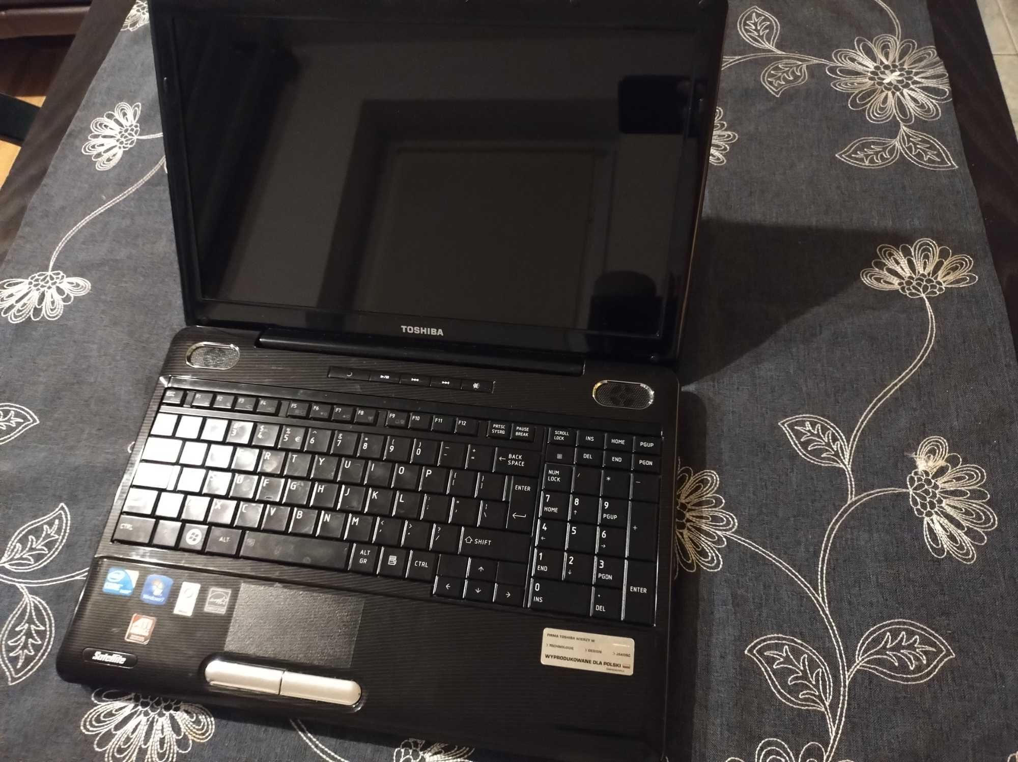 Laptop Toshiba Satellite L505 SSD Windows 11