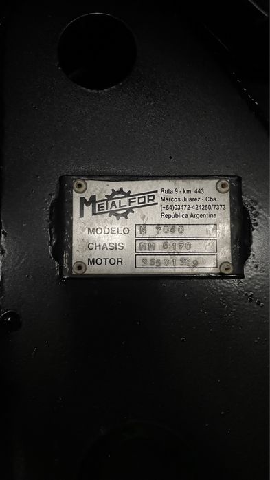 Самохідний оприскувач METALFOR 7040 2016 рік