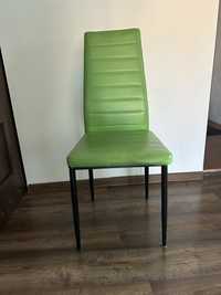 Zielone krzesła 6 szt
