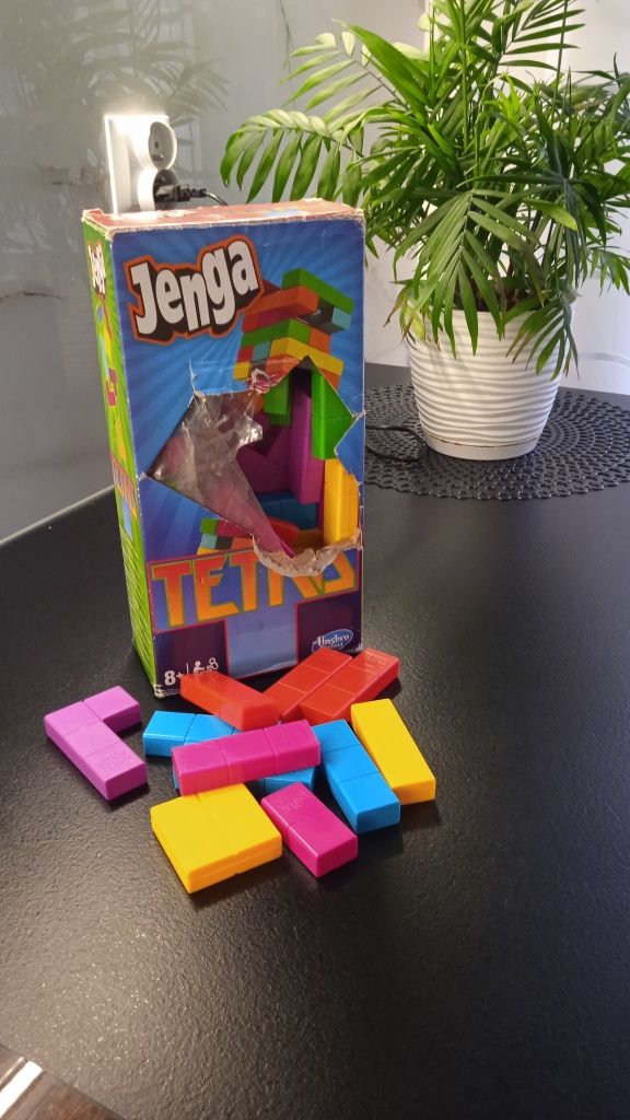 Klocki Jenga tetris Hasbro gra