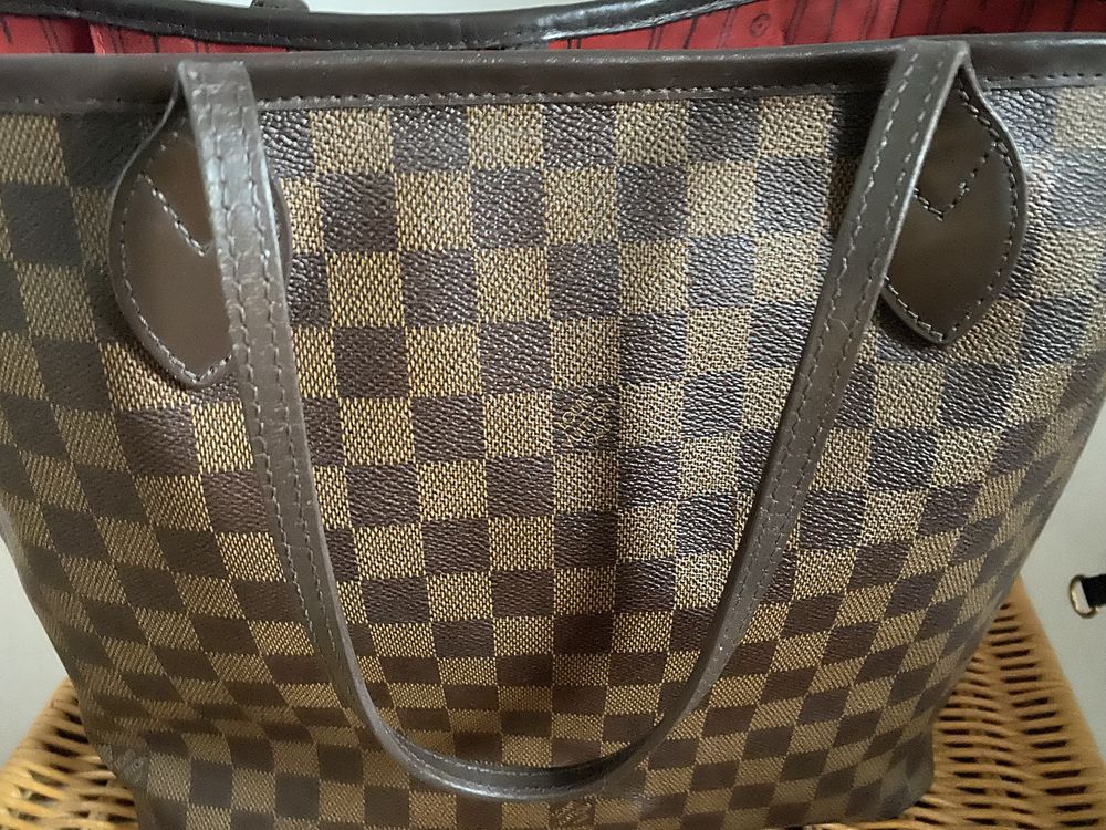 Louis Vuitton Neverfull MM Damier Ebene.