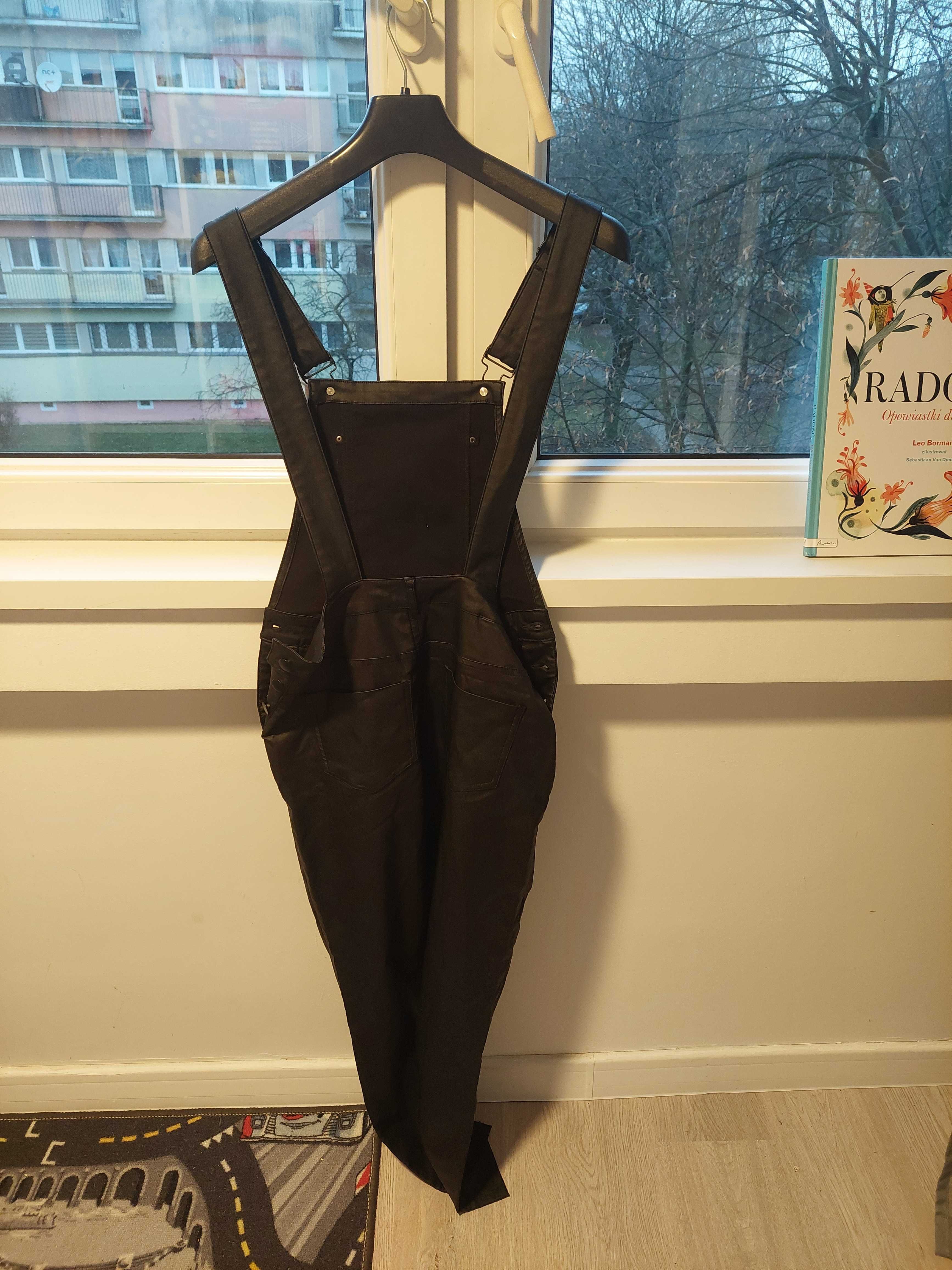 Skórzane ogrodniczki Cropp r. 38