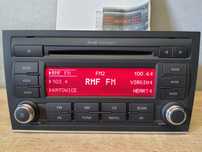 Radio samochodowe Audi Concert II CD MP3 dla A4 B7 B6 + kod / 2din  OK