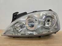 LAMPA PRZÓD PRZEDNIA LEWA OPEL CORSA C LIFT SOCZEWKA 13100535 EUROPA