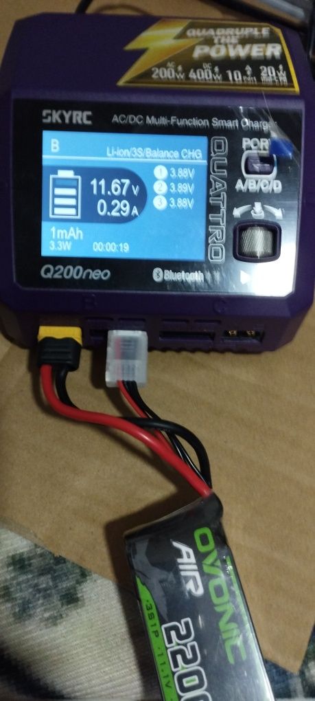 OVONIC 3S/11.1V 2200mAh 35C Lipo Bateria