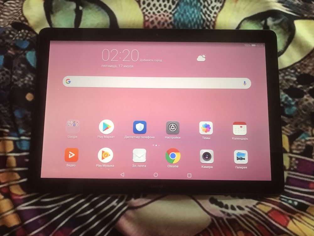 Huawei MediaPad T5, 3/32GB, экран 10 дюймов. Отличный