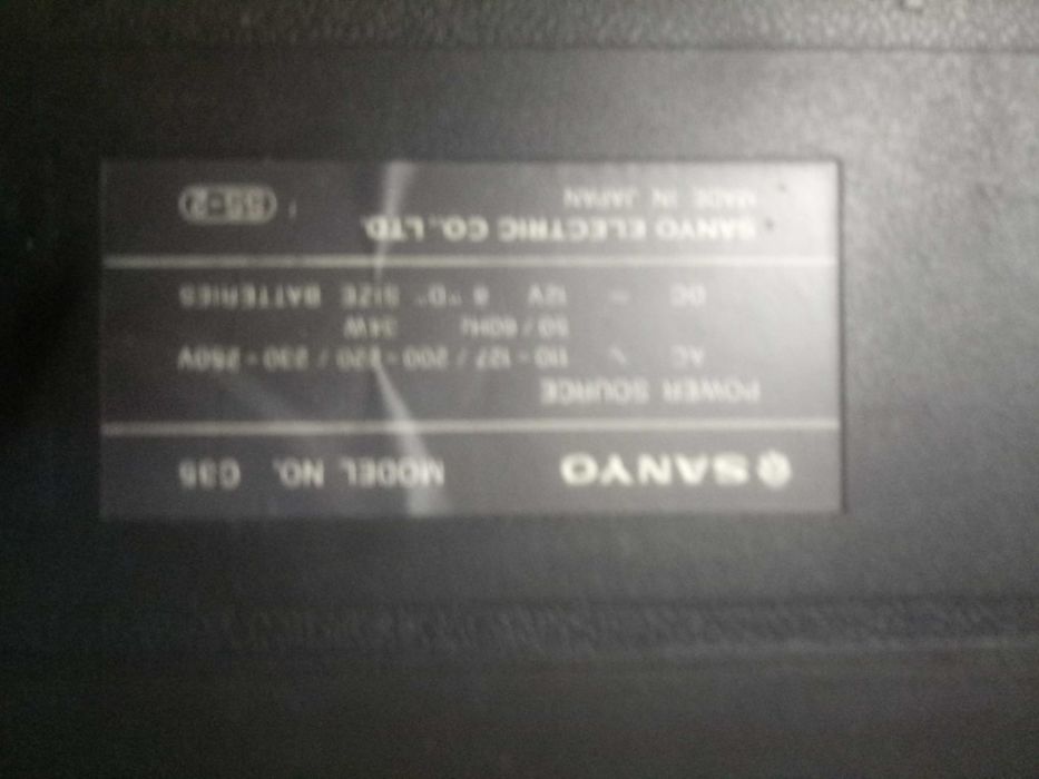 Магнітола-  SANYO c 35