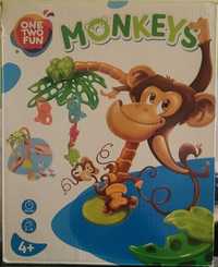 Małpki Monkeys gra One Two Fun