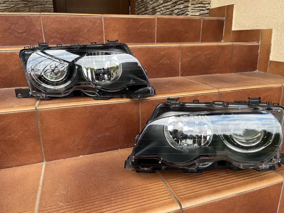 Lampy przod przednie bmw e46 coupe cabrio Bi-xenon przed lift Europa