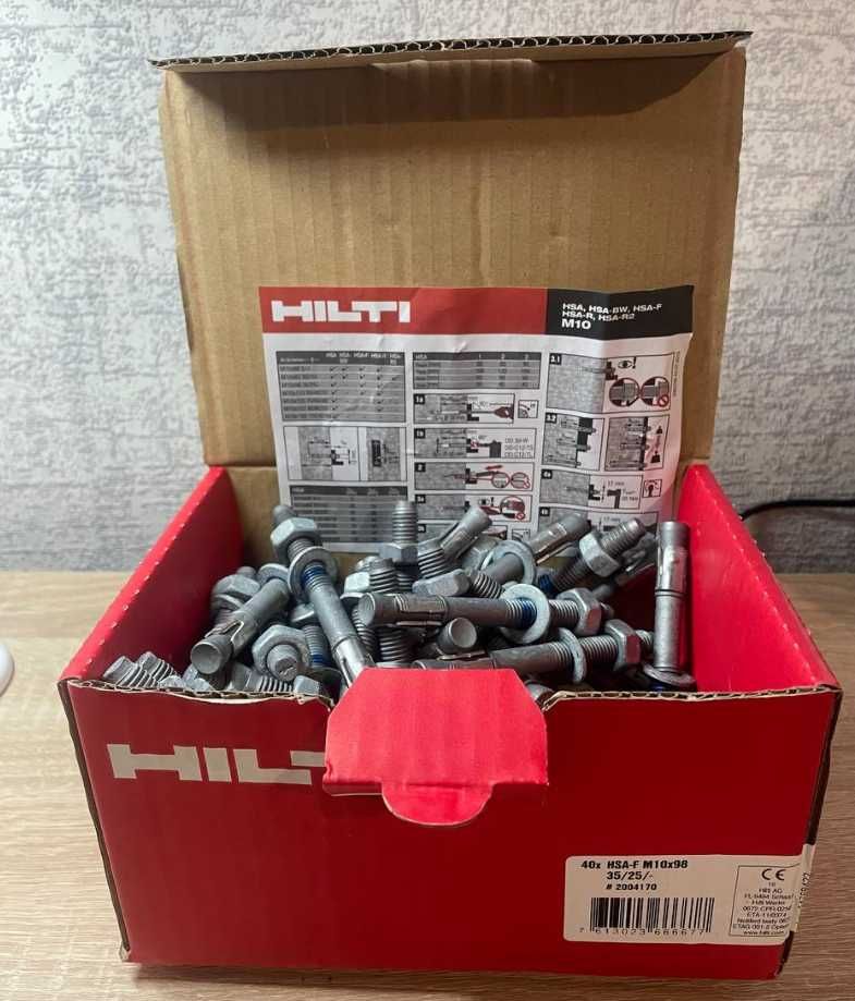 Анкер-клин HILTI HSA-F M10х98