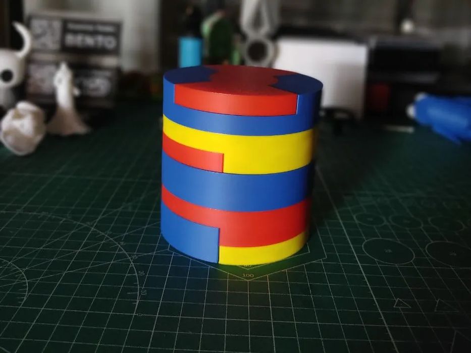Puzzle 3D "Cilindro" Enigmático