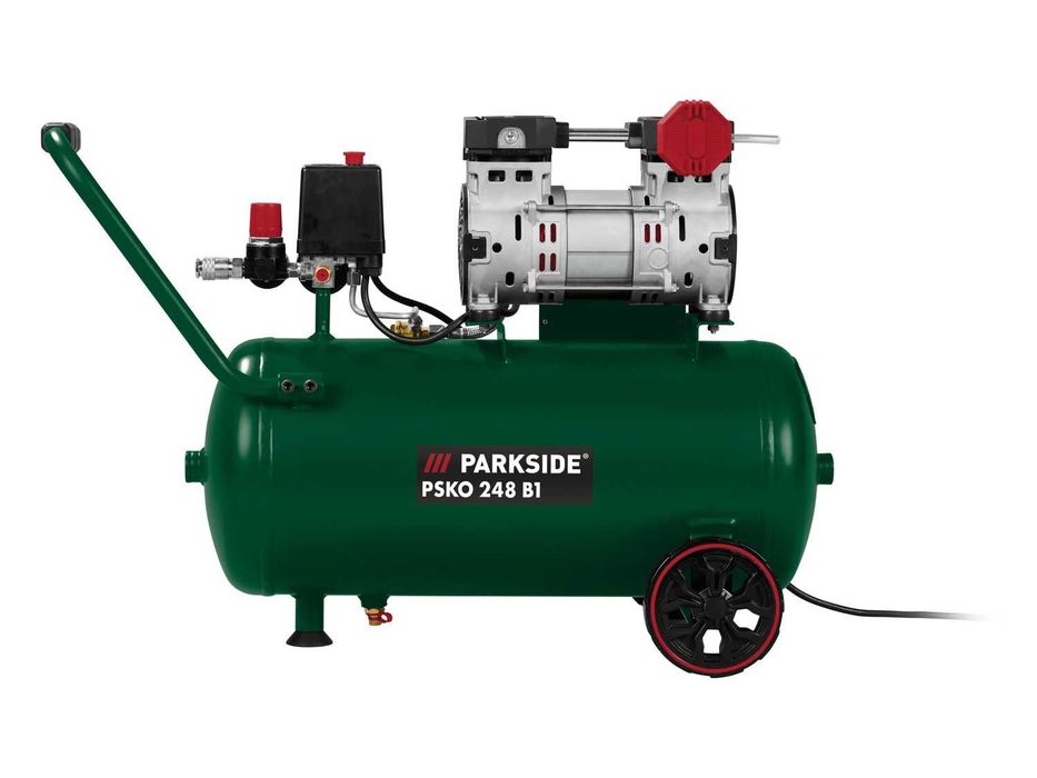 Compressor Silencioso 24L Parkside