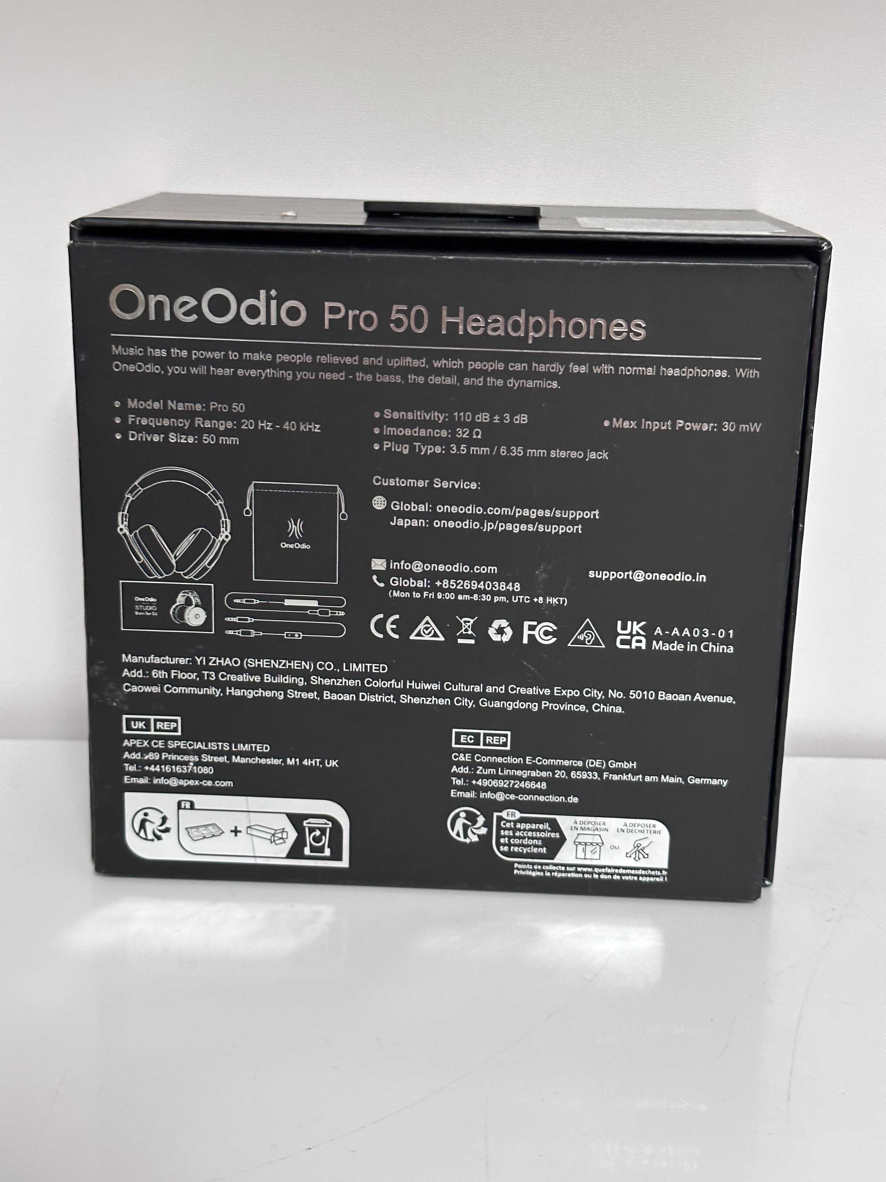 Słuchawki wokółuszne OneOdio PRO-50