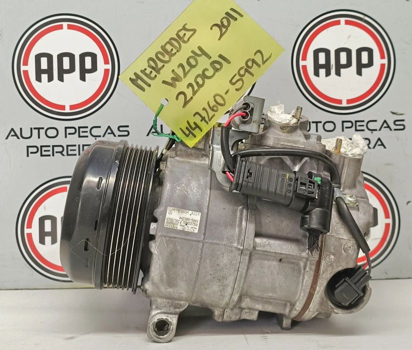 Compressor ar condicionado Mercedes W204 2011, 220 CDI ref: 447260-5992 .
