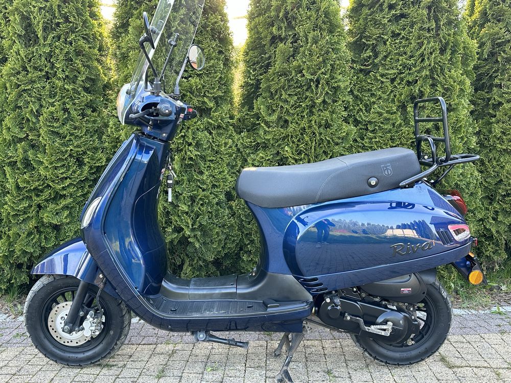 Skuter Sym 50cc Ala Vespa Przygotowany Na Sezon Transport Cała PL