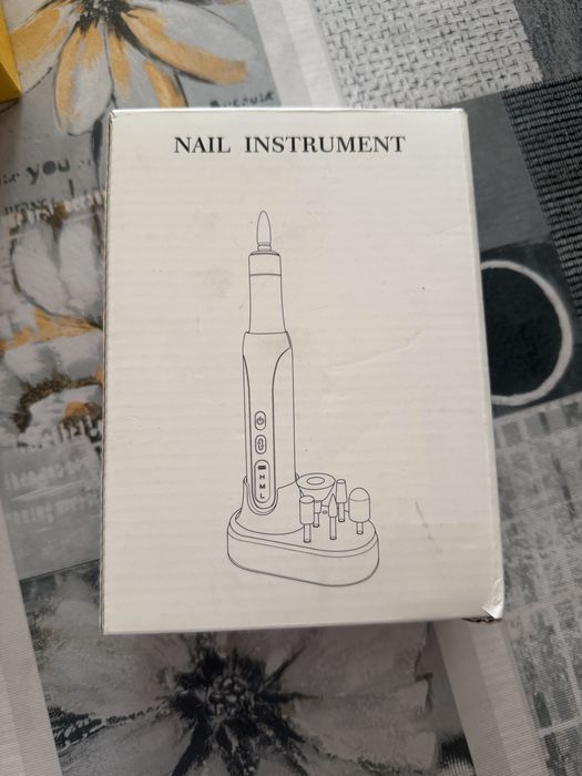 Lixa Elétrica de Unhas – Nail Drill com Base + Acessórios (NOVO)