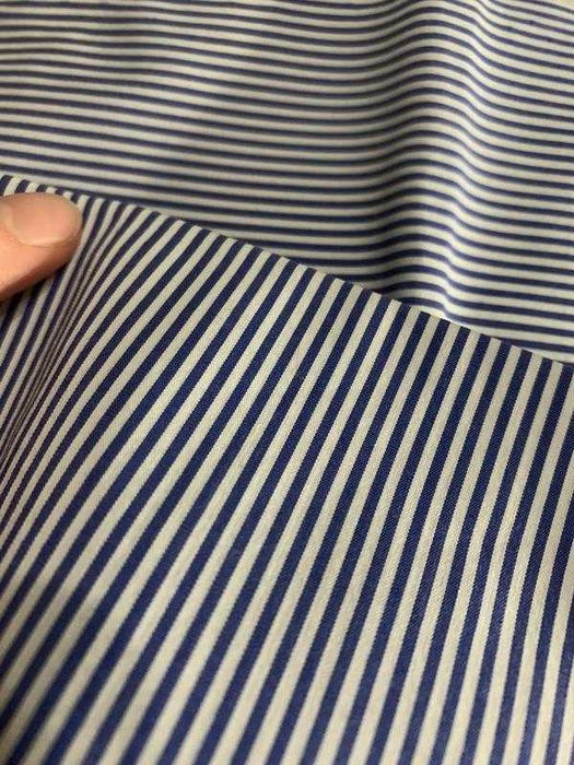 Відріз тканина на блузку у смужку 140 на 140 см