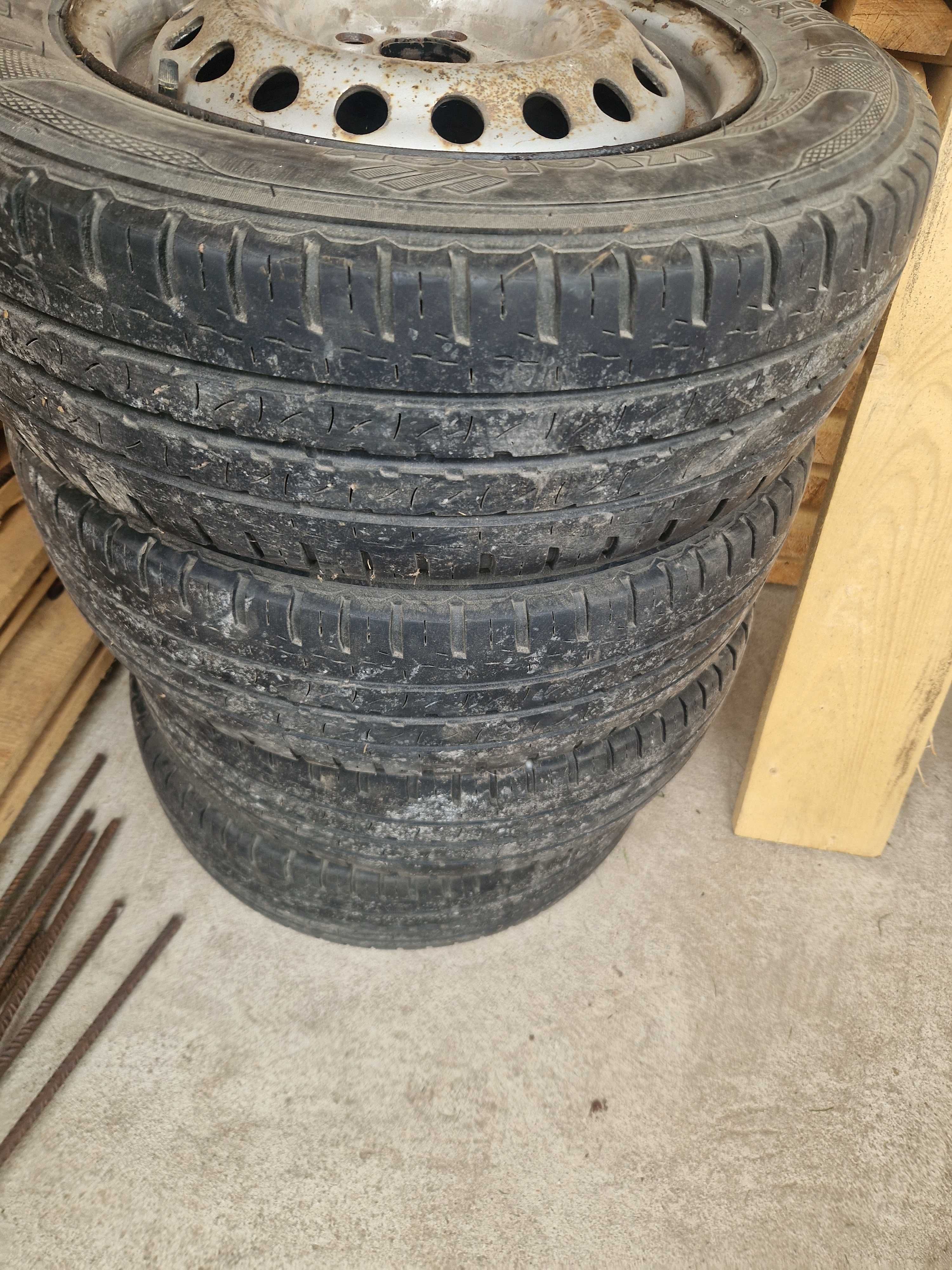 Opony koła felgi R15C wv t4 5x112 R15c wzmacniane