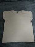 Beżowy T-shirt damski