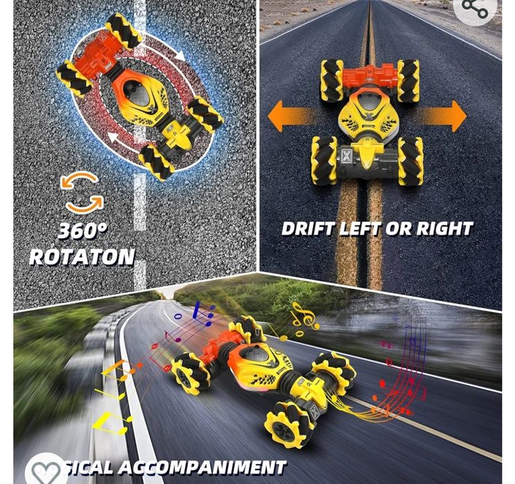 Auto samochód sterowany dłonią RC