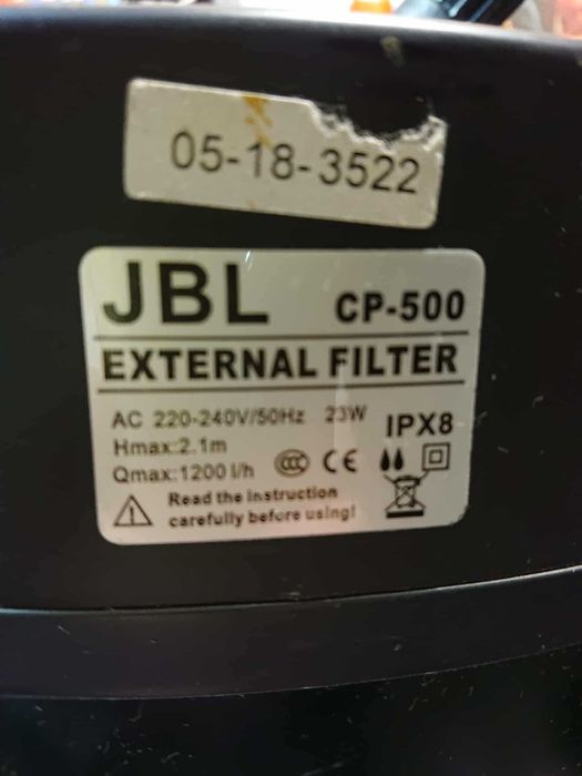 Filtr zewnętrzny JBL CP-500