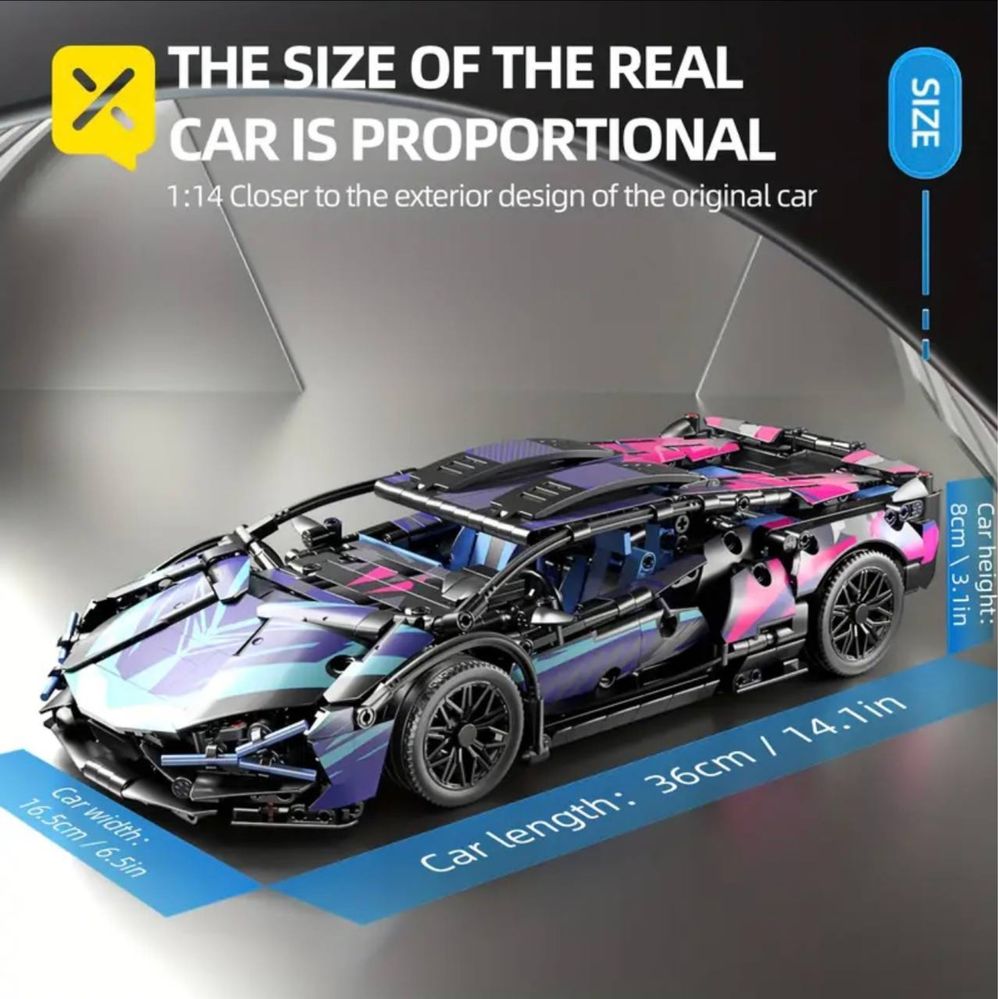 Автоконструктор Lamborghini/Porsche