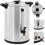 zaparzacz do kawy herbaty z kranem 20 l 1650 w srebrny
