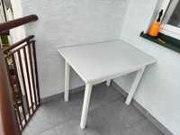 Stół biały do kuchni lub na balkon