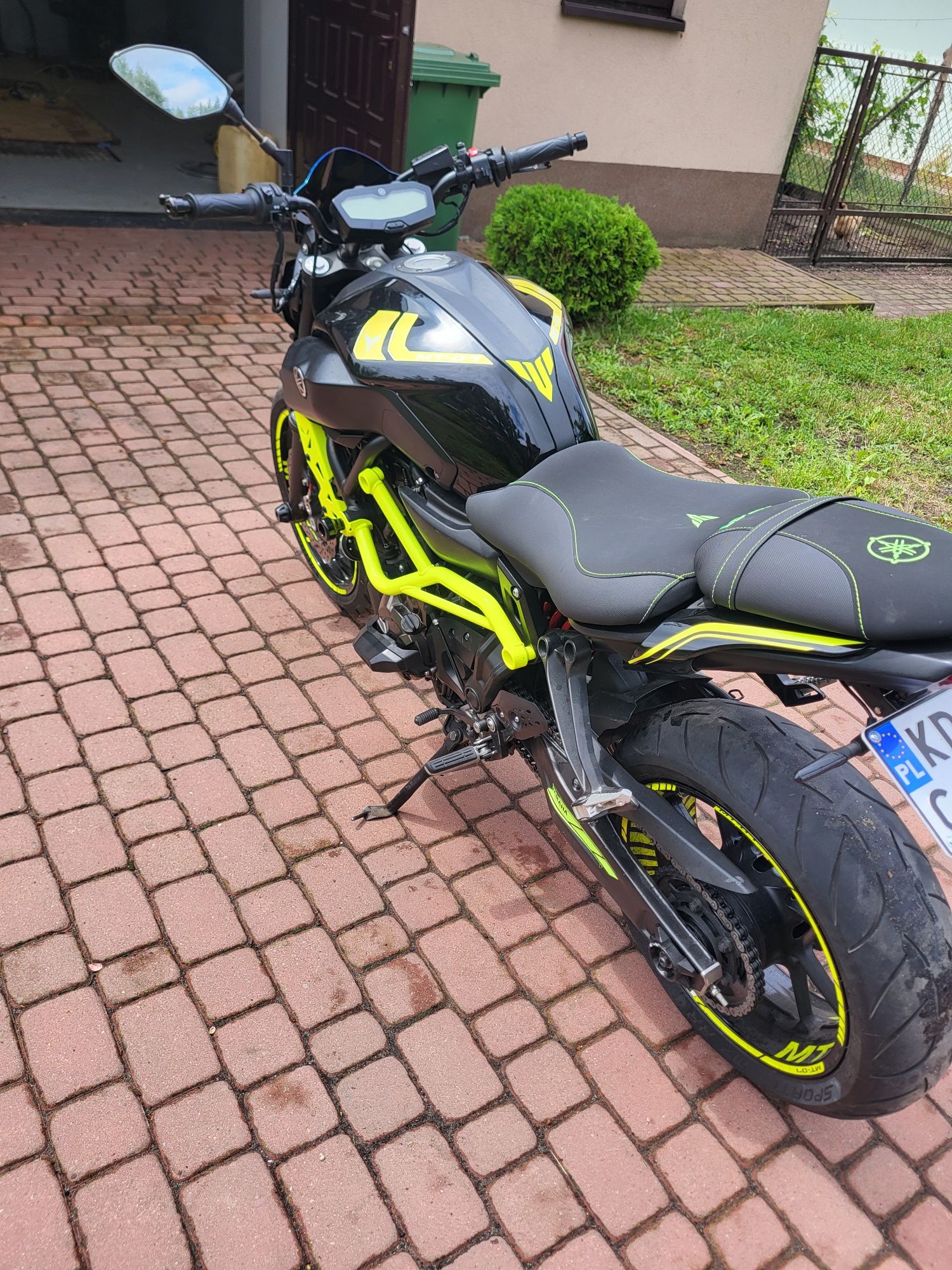 Yamaha Mt07 Kat A2